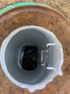 Completed Manhole