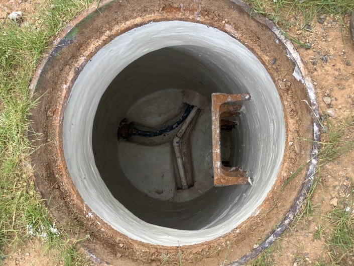 CPP Trowel-Liner Completed Manhole Rehab Dillsburg